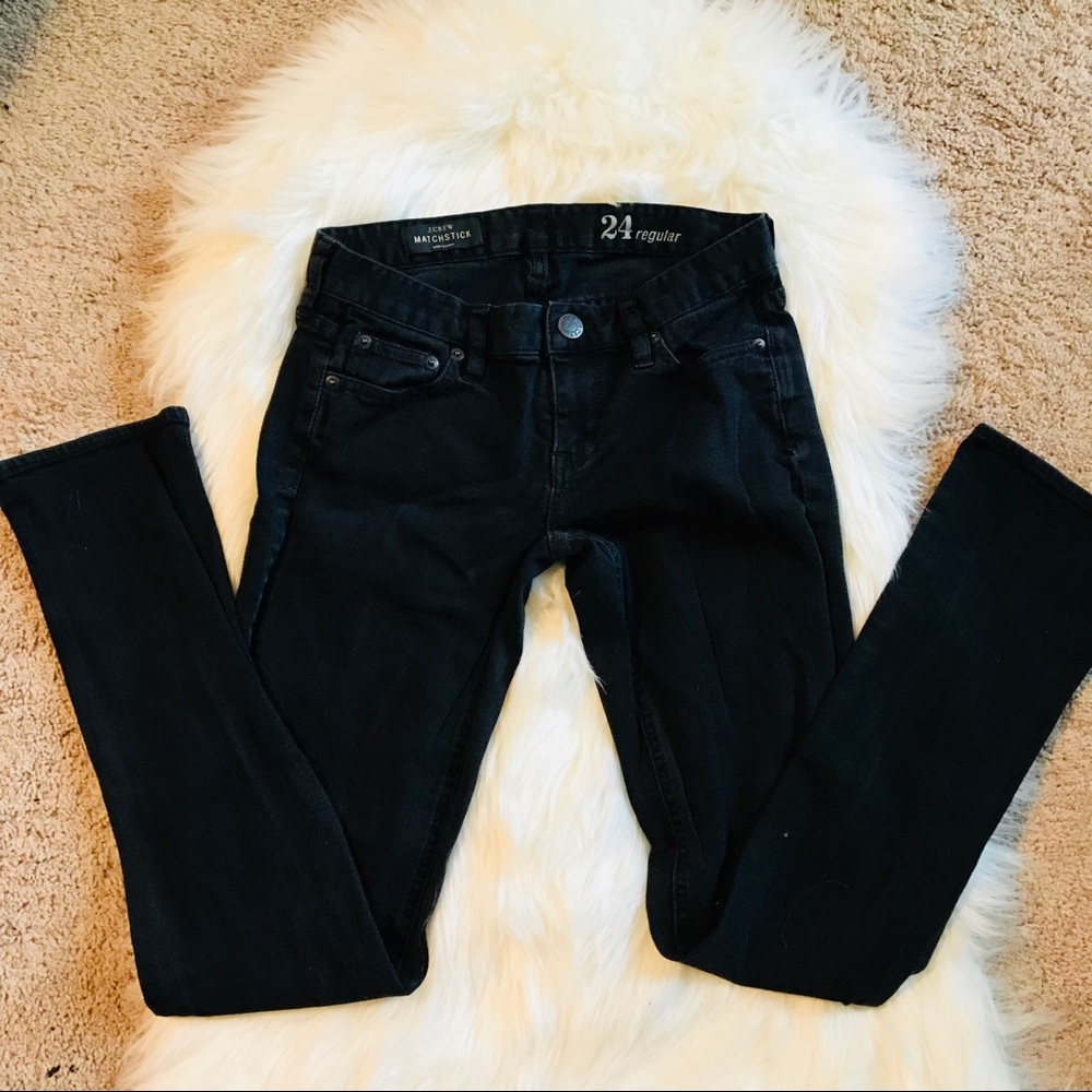 J Crew Match Stick Jeans